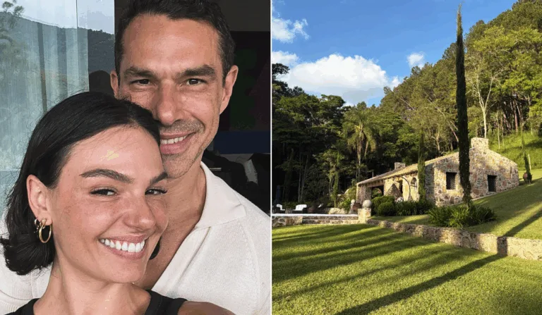 Marcus Buaiz e Isis Valverde publicaram fotos do local onde vão se casar (Foto: Reprodução/Instagram @marcusbuaiz e @isisvalverde)