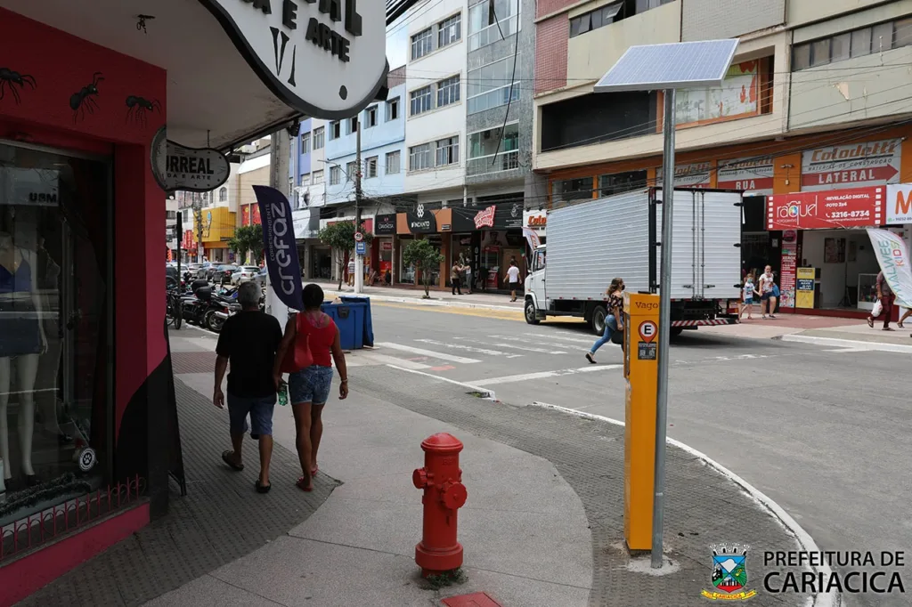 parquímetros em Campo Grande