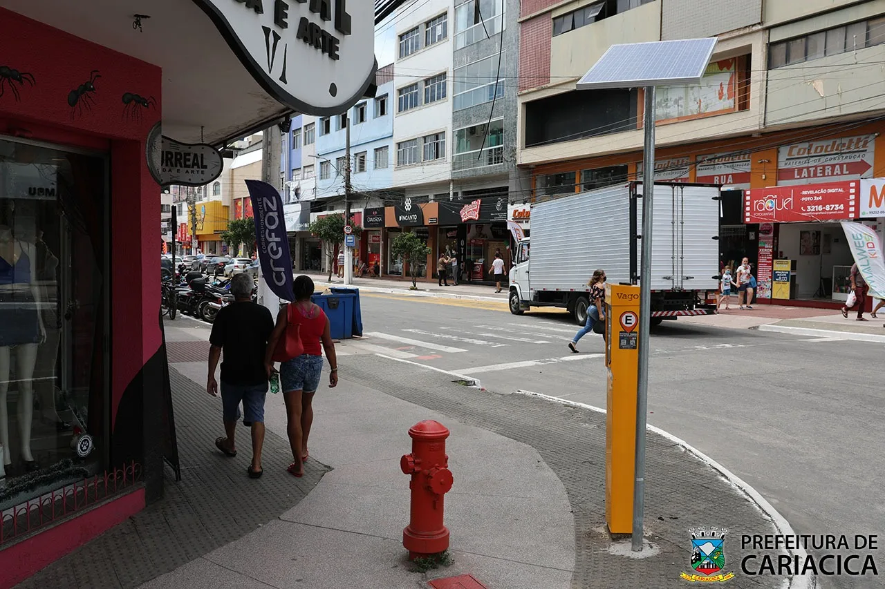 parquímetros em Campo Grande