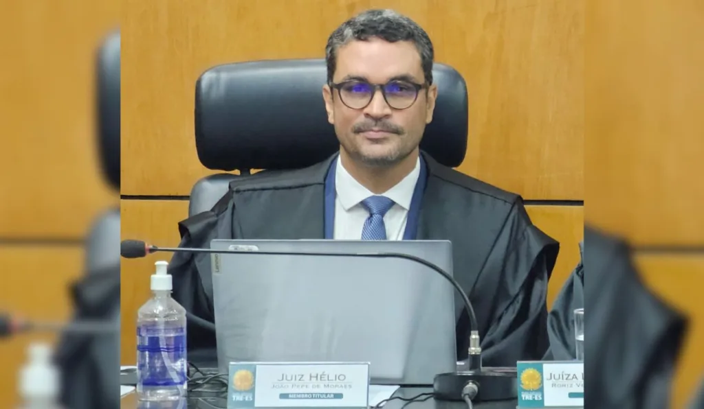 O juiz titular do TRE-ES Hélio João Pepe de Moraes