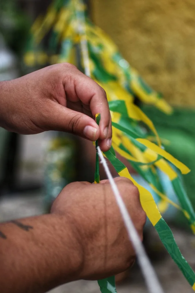 Pinturas da copa em São Benedito