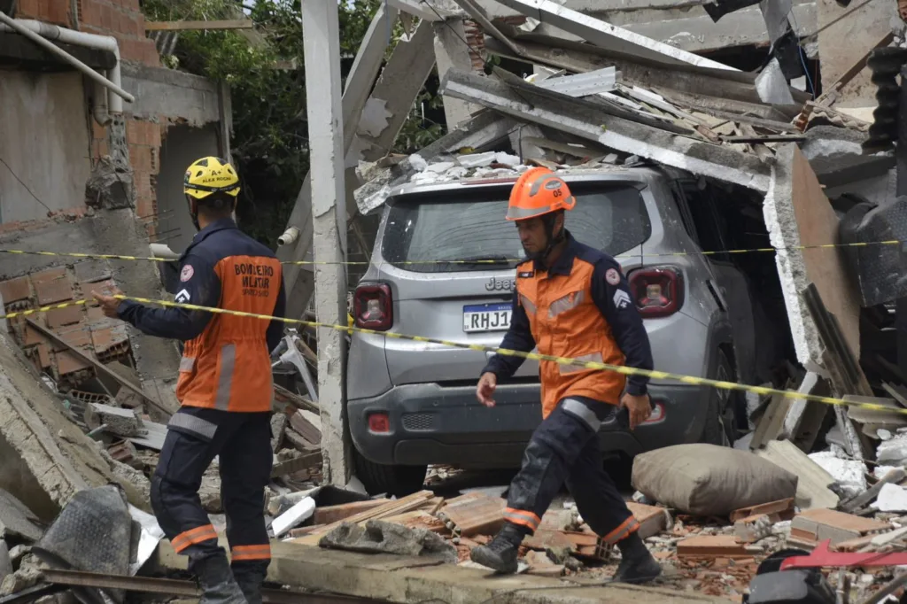 Explosão casa Vila Velha