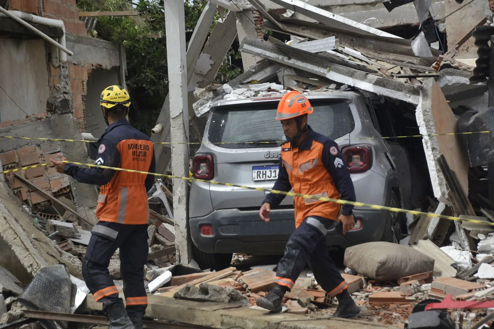 Explosão casa Vila Velha