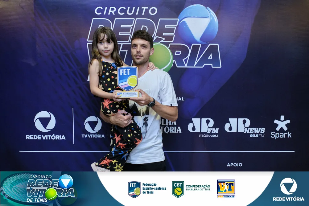 Premiação Circuito TV Vitória de Tênis