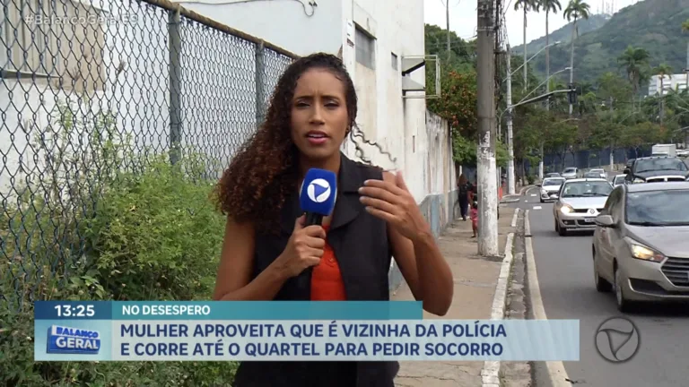 Mulher agredida busca ajuda e marido é preso em Vitória