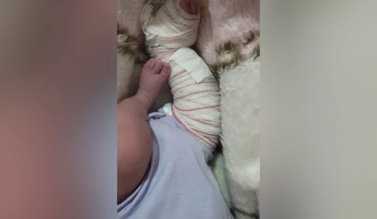 bebê nasceu no dia 12 de maio, na Serra

Reprodução/Arquivo Pessoal