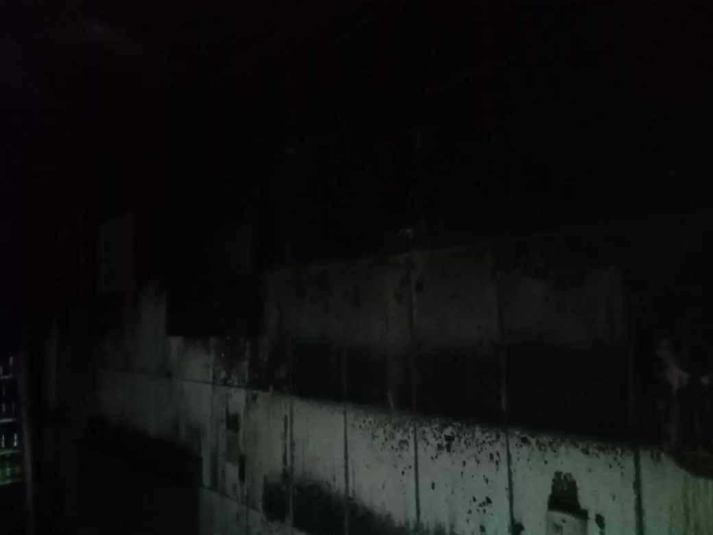 incêndio lanchonete