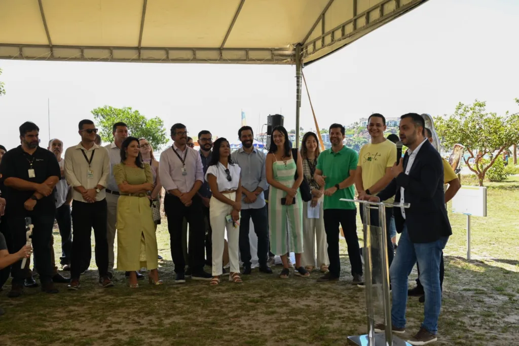 Evento de recuperação da restinga