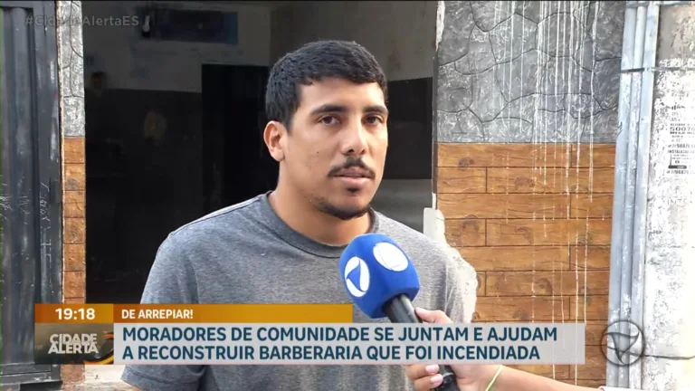 Solidariedade da comunidade ajuda barbearia a se reerguer após incêndio