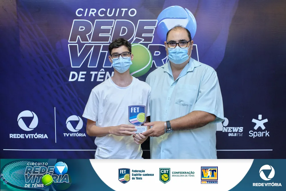 Premiação Circuito TV Vitória de Tênis