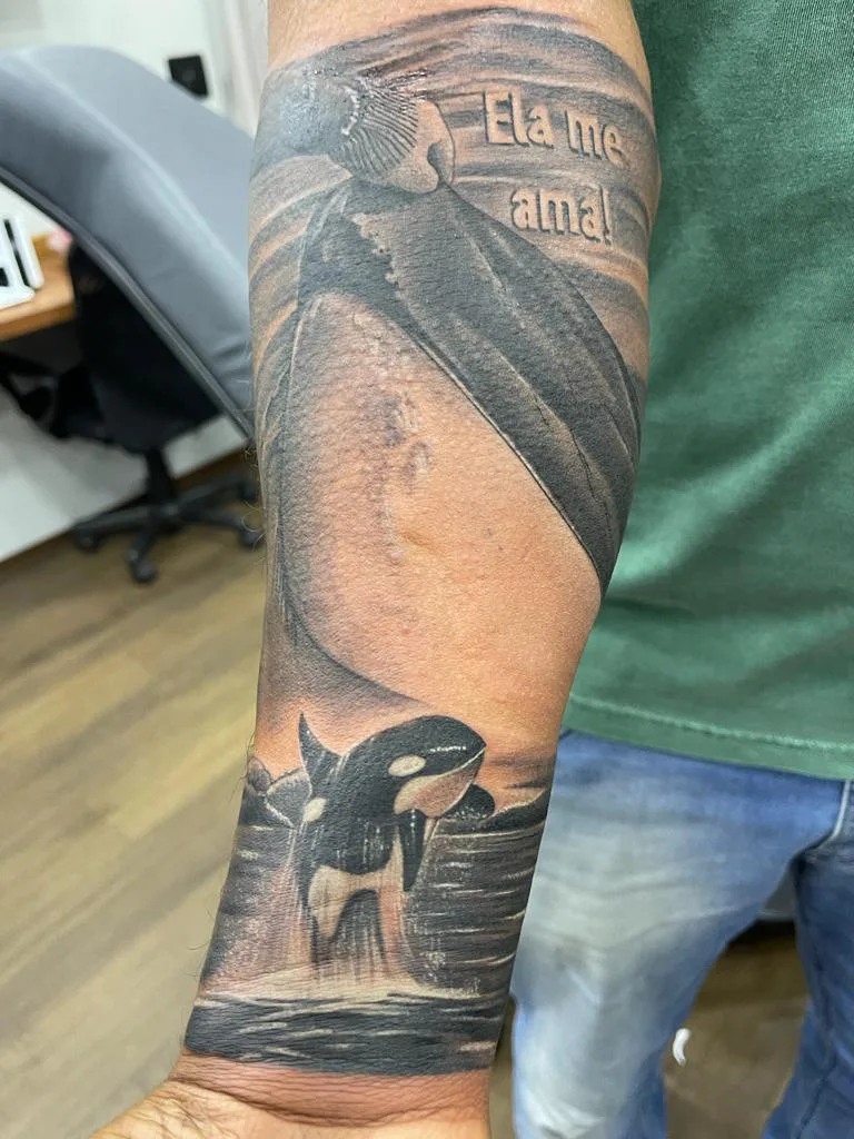 TATUAGEM ORCA