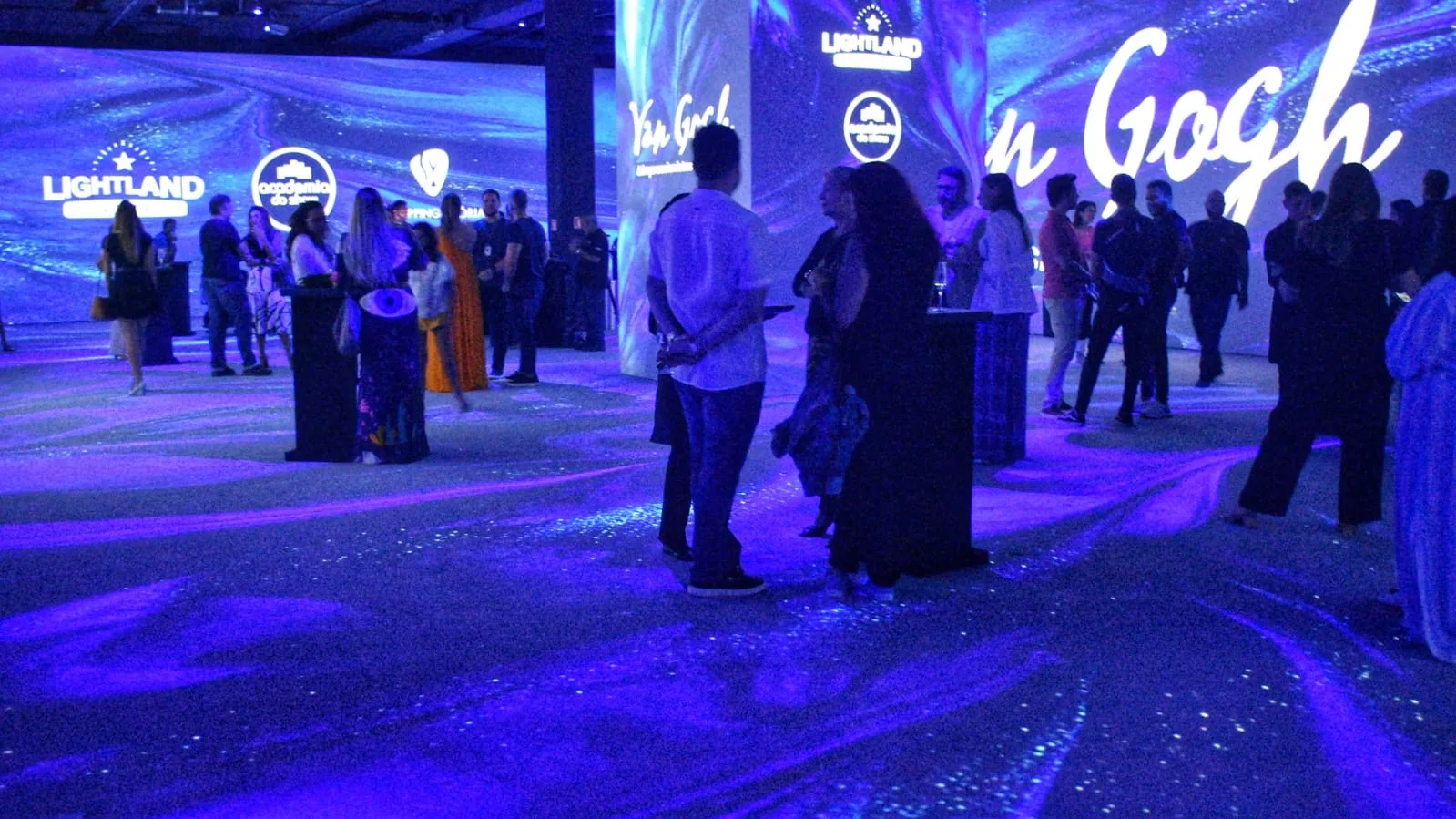 Exposição imersiva de Van Gogh