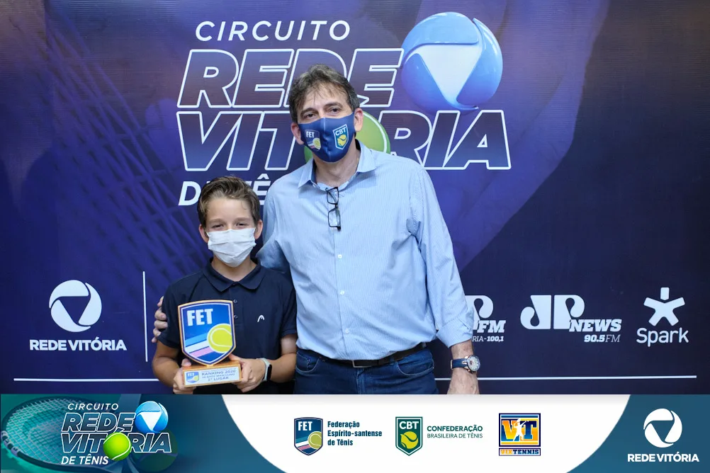 Premiação Circuito TV Vitória de Tênis