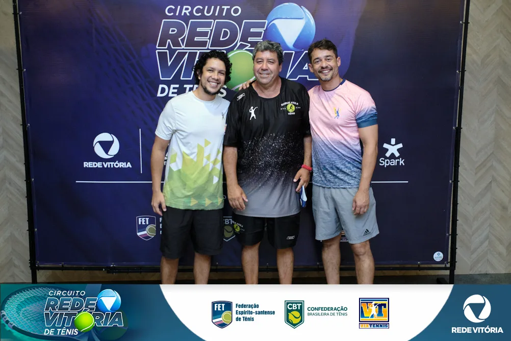Premiação Circuito TV Vitória de Tênis