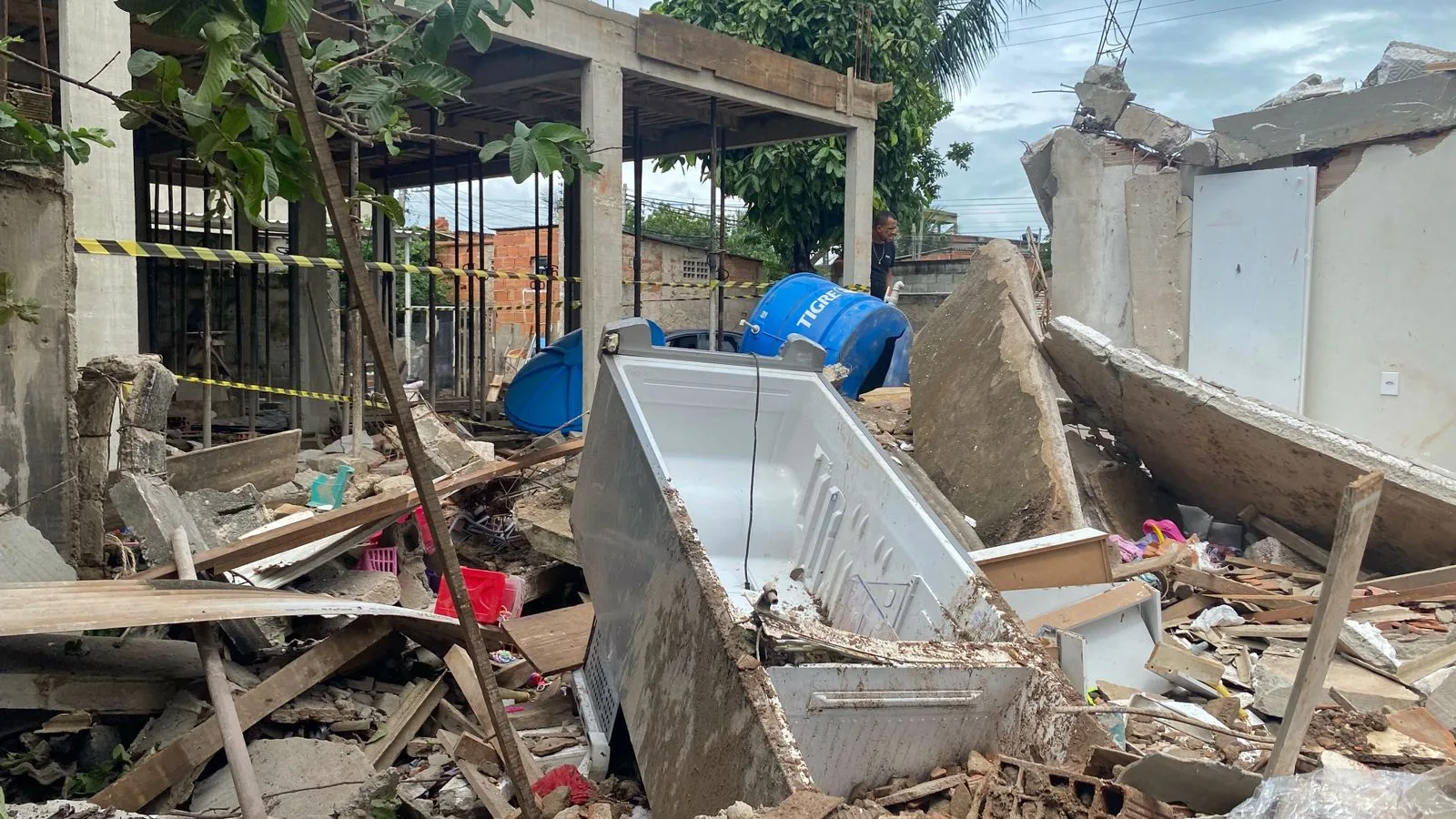 Explosão casa Vila Velha