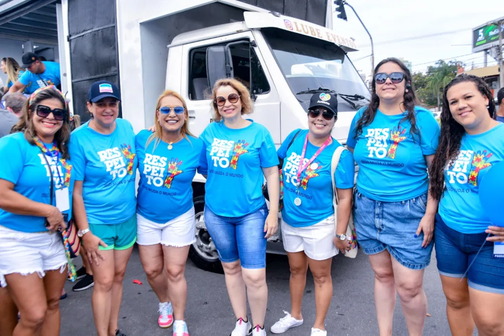 Caminhada pelos autistas