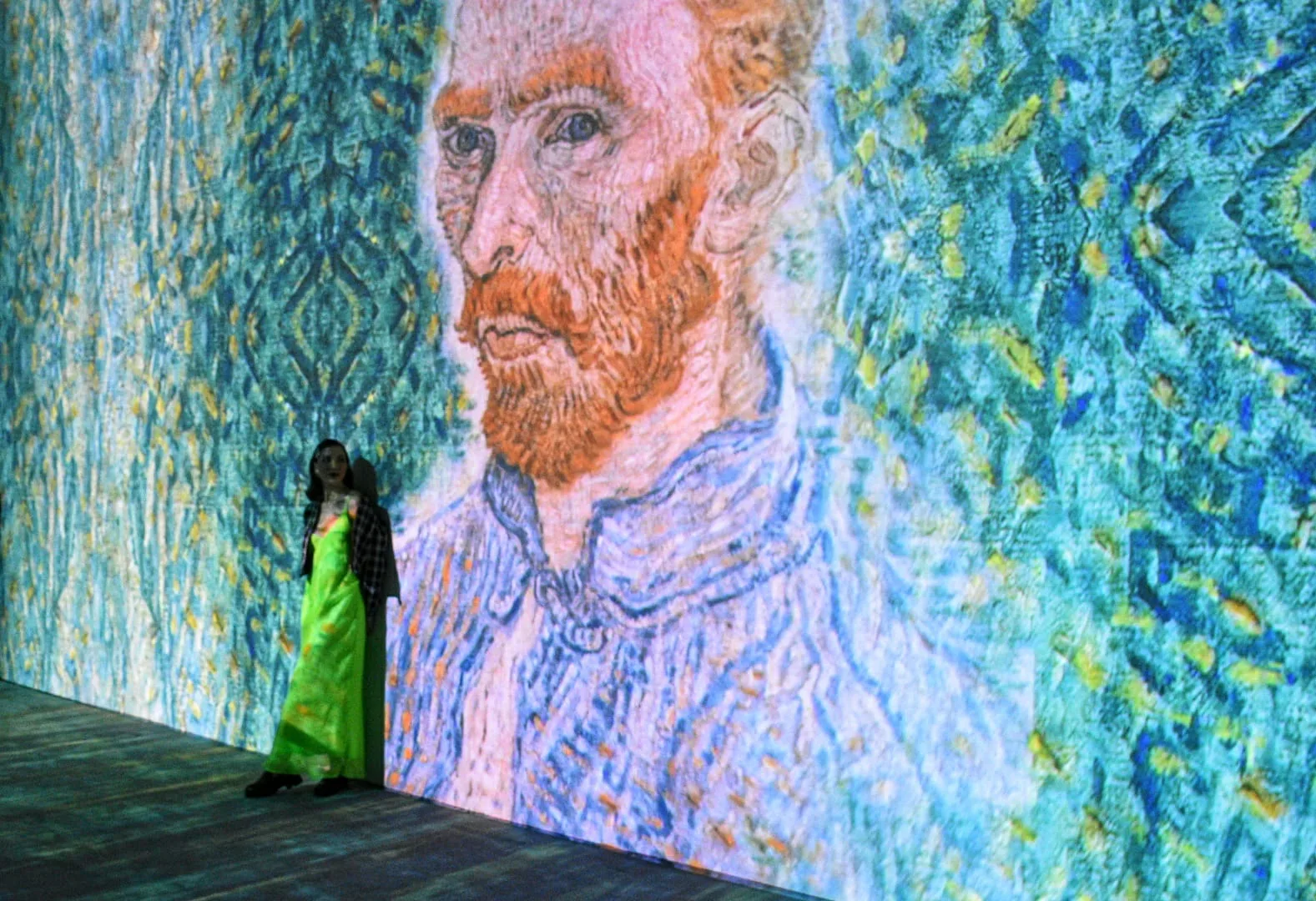 Exposição imersiva de Van Gogh