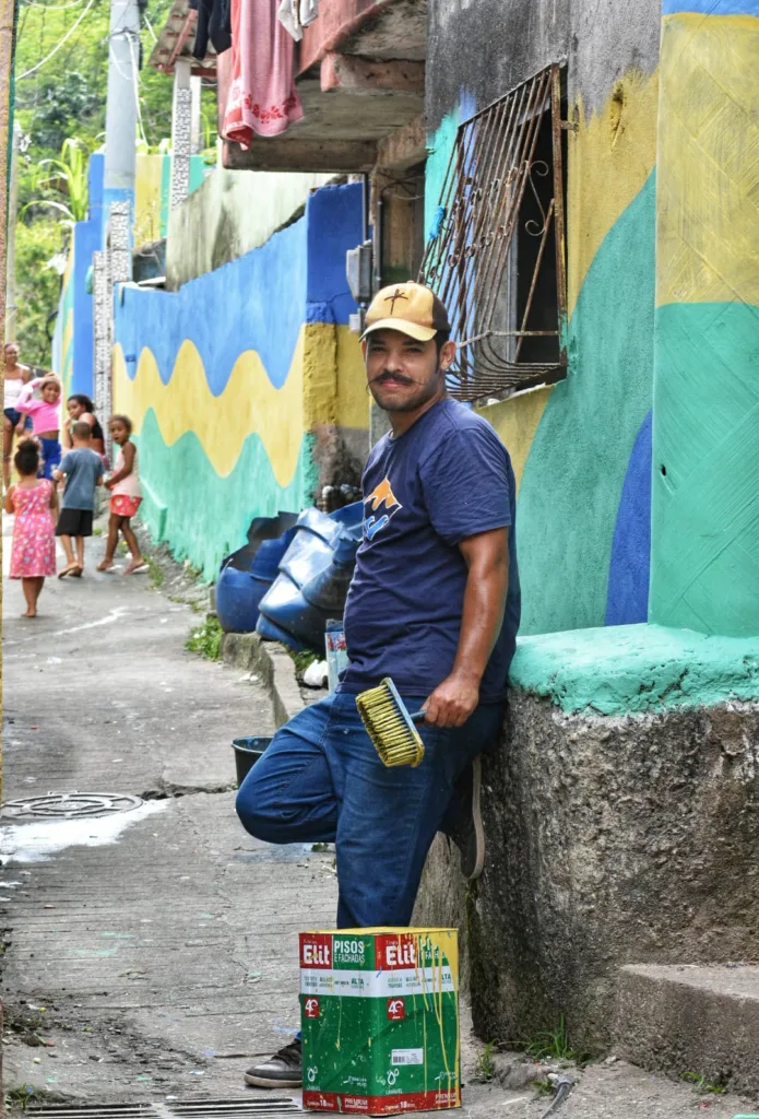 Pinturas da copa em São Benedito