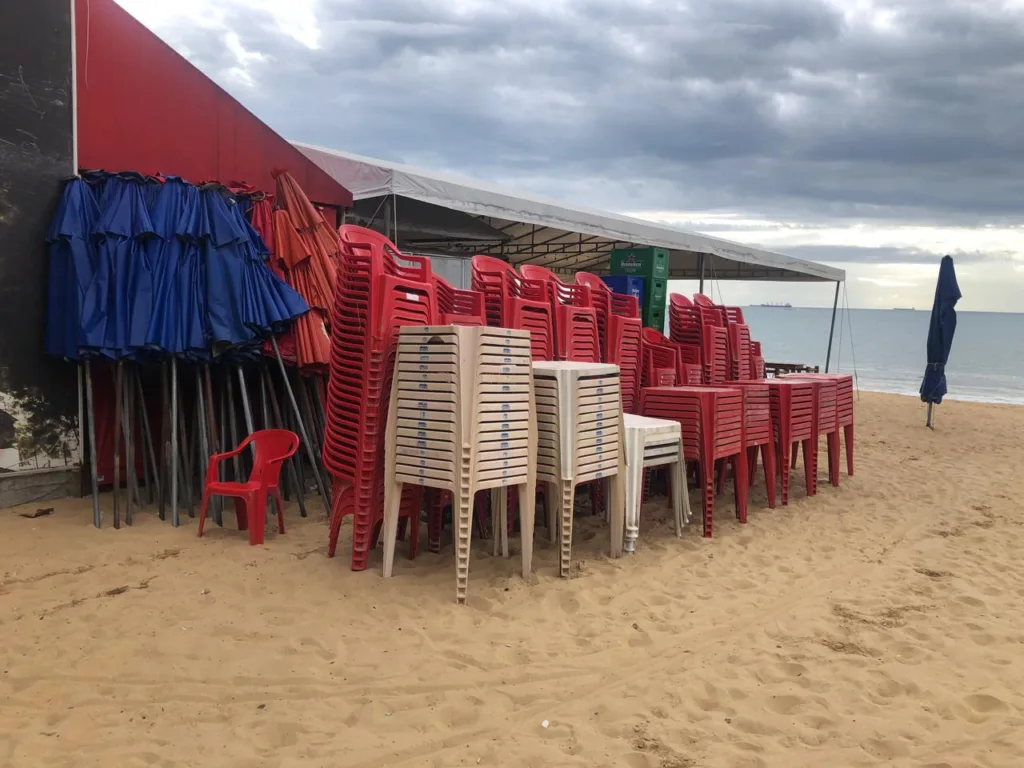 Quiosque é interditado em Vila Velha