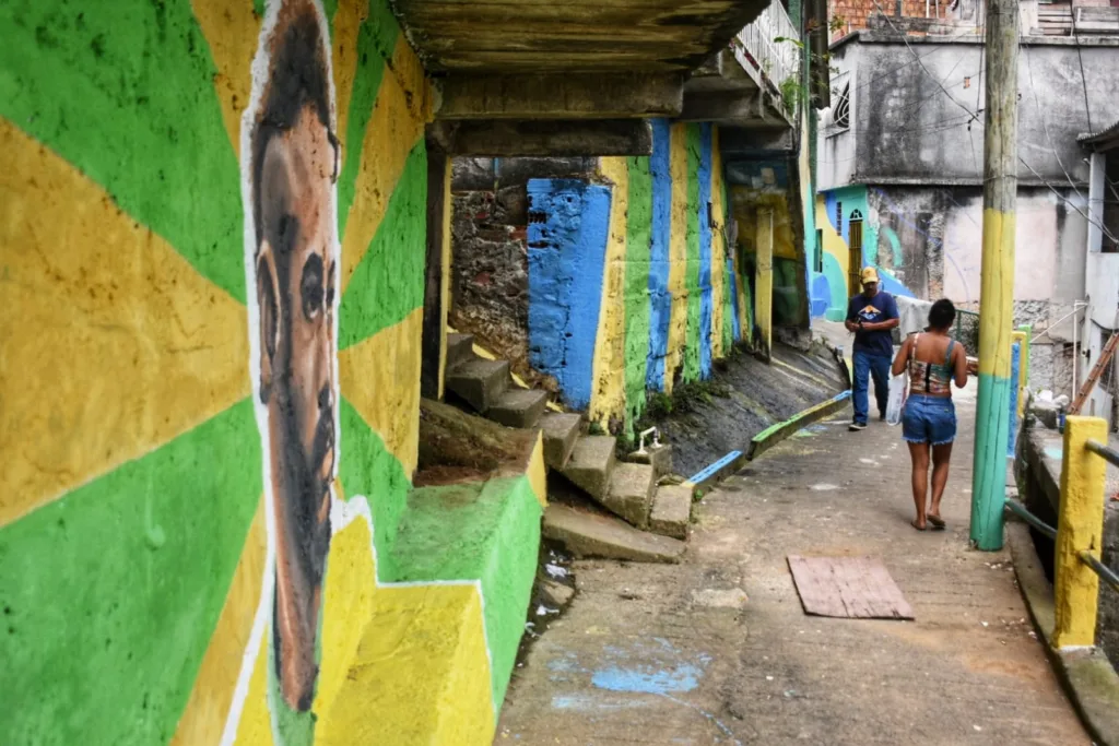 Pinturas da copa em São Benedito