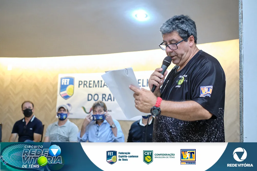 Premiação Circuito TV Vitória de Tênis