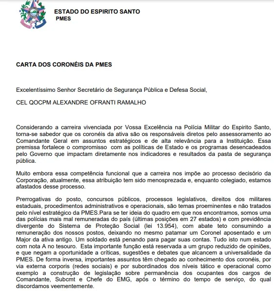 carta ao coronel 6