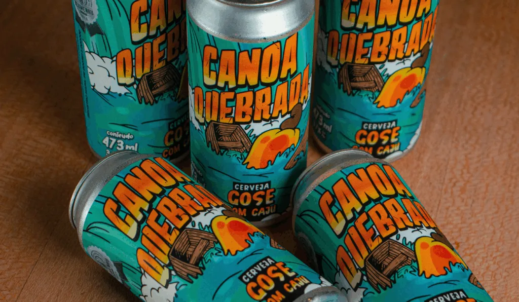 Cerveja canoa quebrada/Reprodução