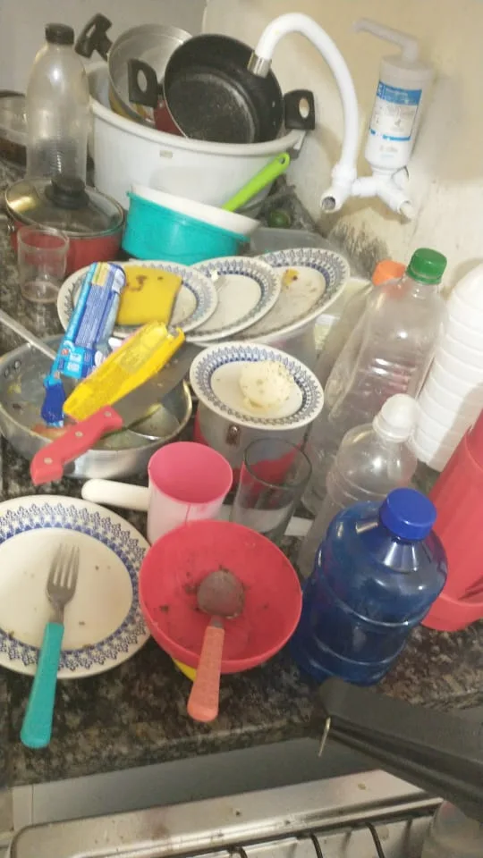 Falta de água em Viana