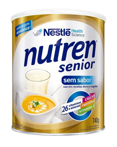 Nutren Sênior pó Sem Sabor 740g