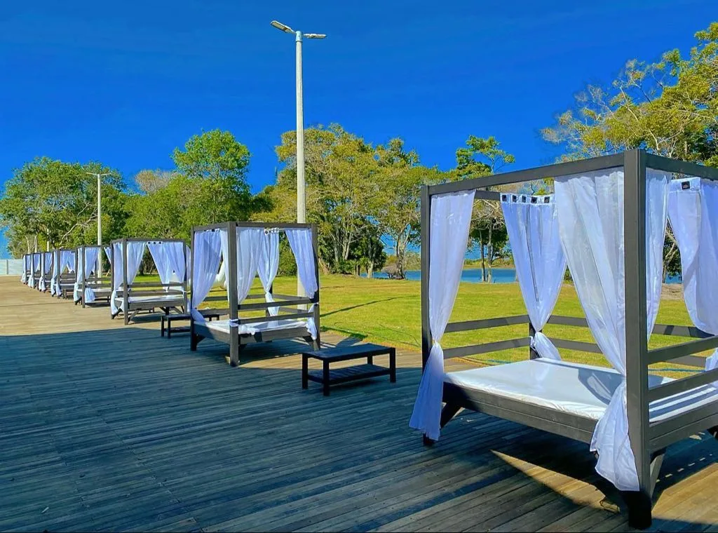 Imagem mostra instalações da P12, em Guarapari