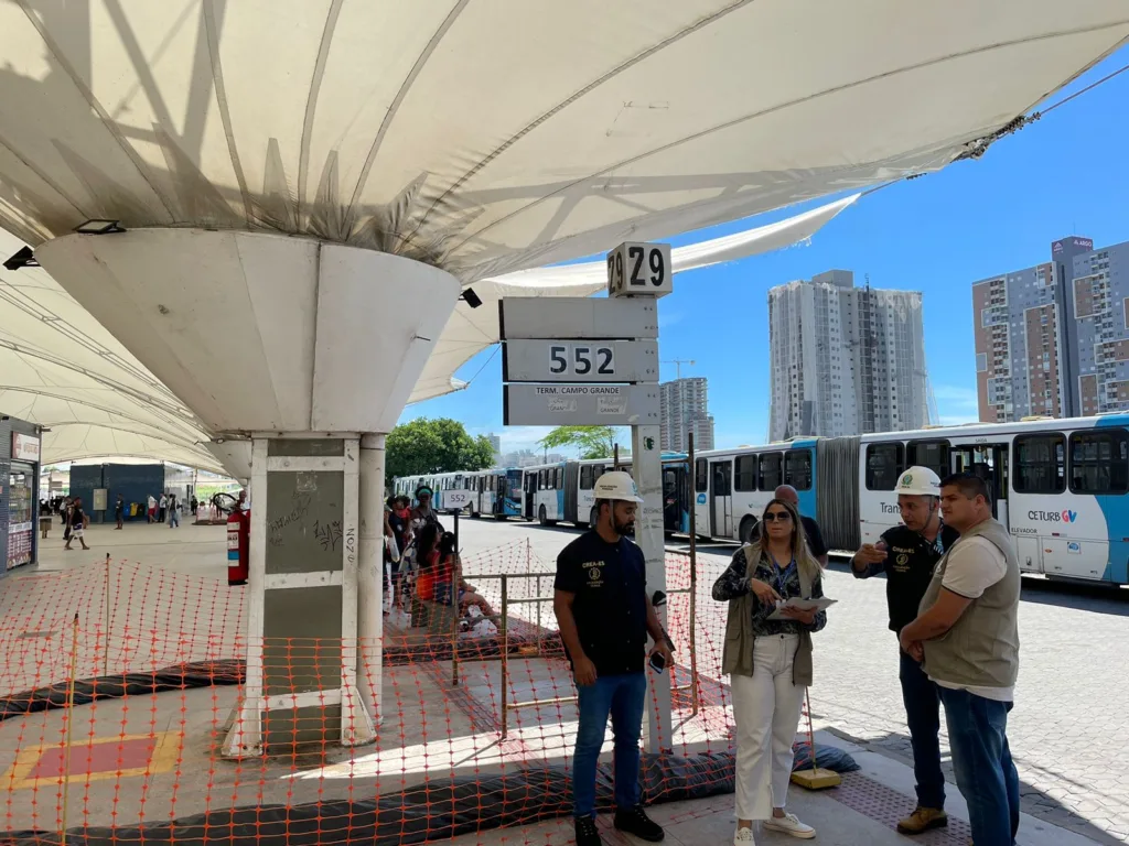 Crea realiza vistoria no Terminal de Itaparica