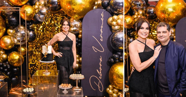 Primeira-dama dos mega shows do ES, Debora Veronez faz aniversário com festa vip em Vitória (Foto: Arthur Louzada)