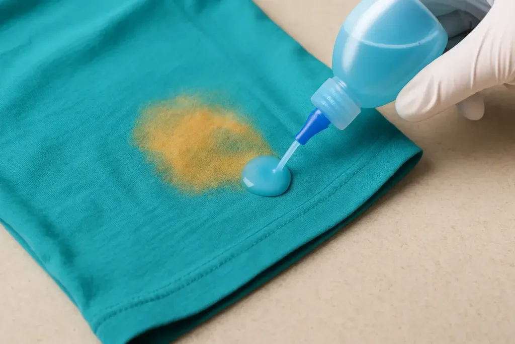 Dica caseira para tirar mancha de protetor solar da roupa sem esforço Dica caseira para tirar mancha de protetor solar da roupa sem esforço