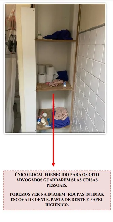 Advogados presos