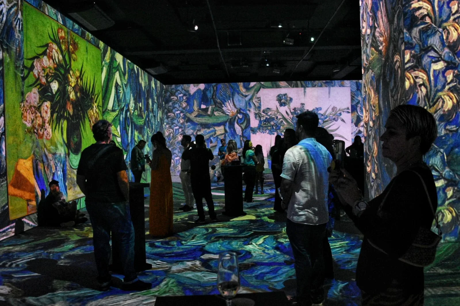 Exposição imersiva de Van Gogh