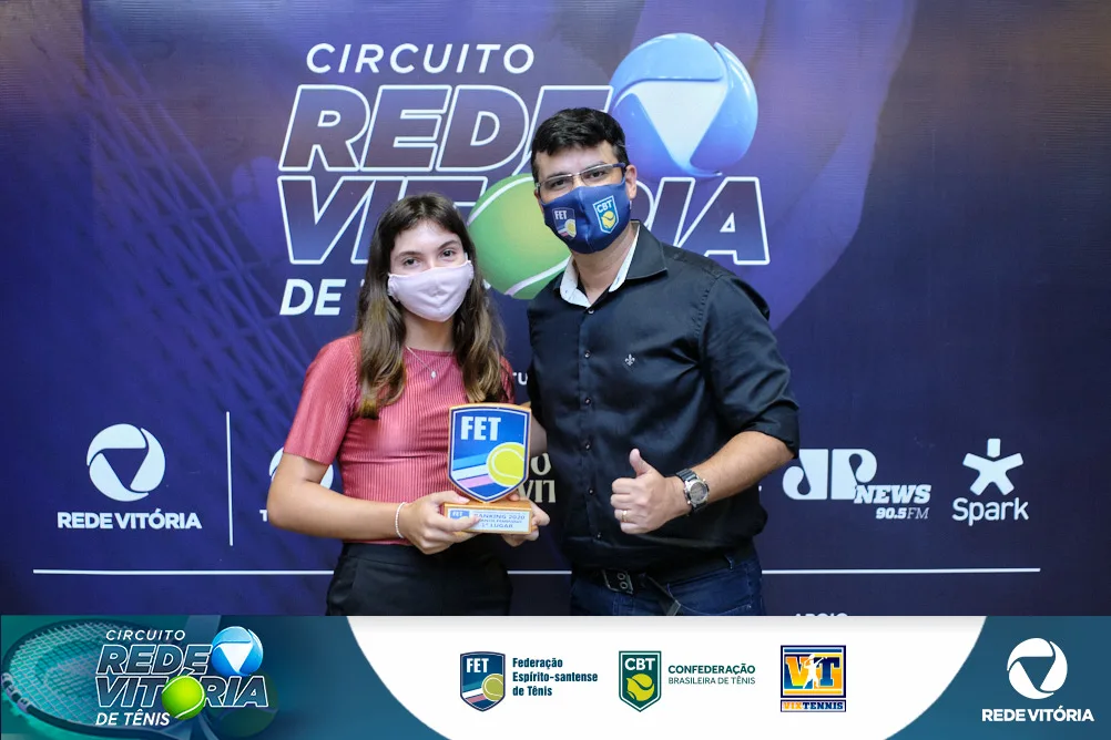Premiação Circuito TV Vitória de Tênis