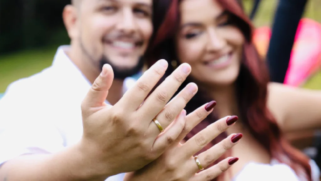 Pedido de casamento em balão