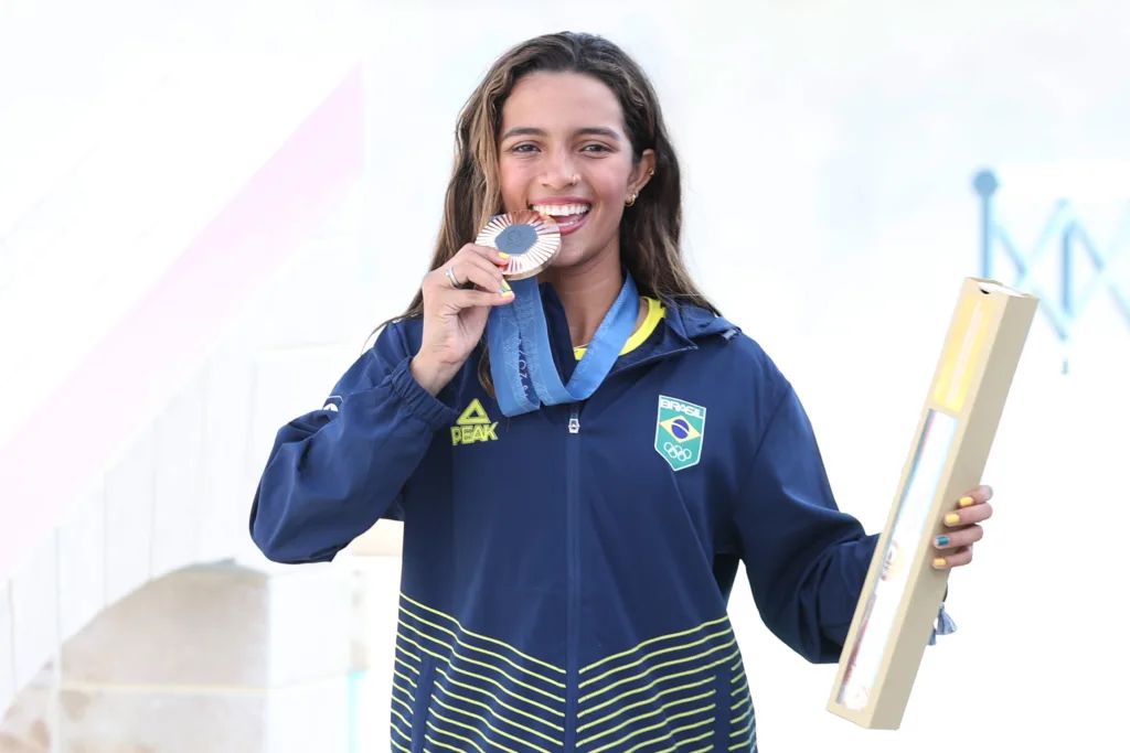 Jogos Olímpicos Paris 2024 - Skate street. Rayssa Leal