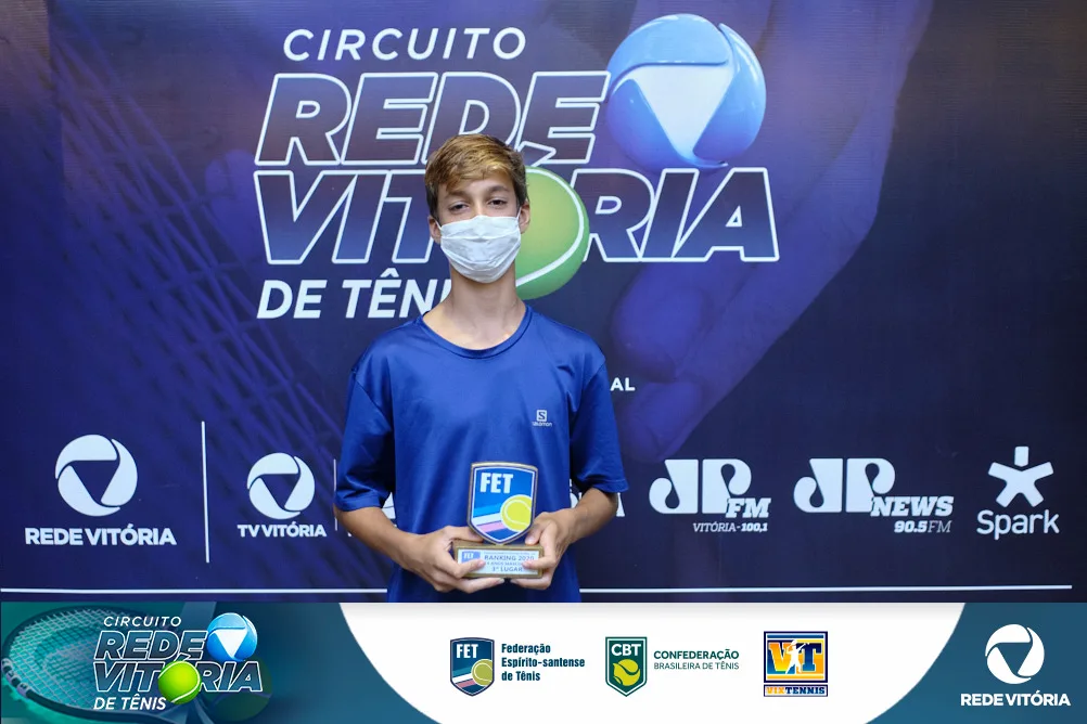 Premiação Circuito TV Vitória de Tênis