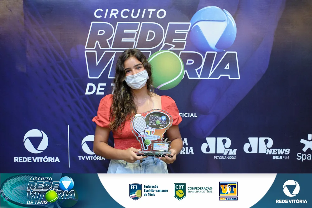Premiação Circuito TV Vitória de Tênis