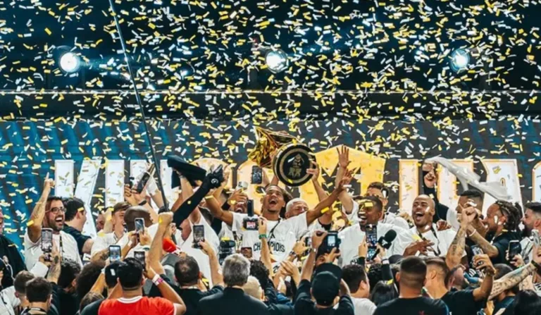 Fúria, de Neymar, foi campeã em cima de Dendele, em final no Allianz Parque. Foto: Edu Santana/ Divulgação Kings League BR