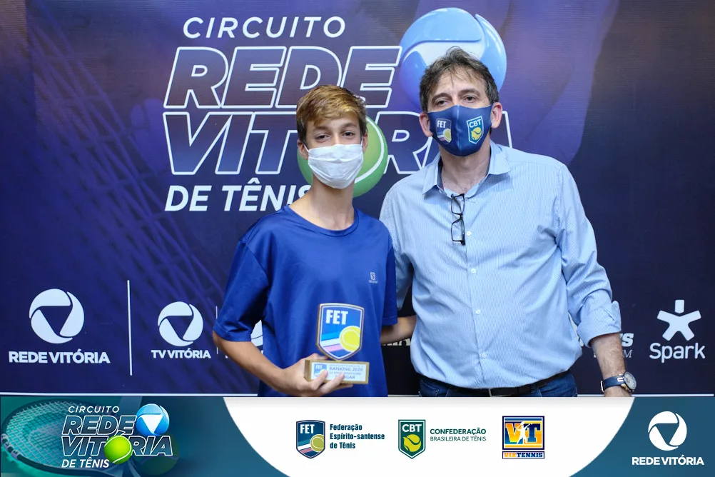 Premiação Circuito TV Vitória de Tênis