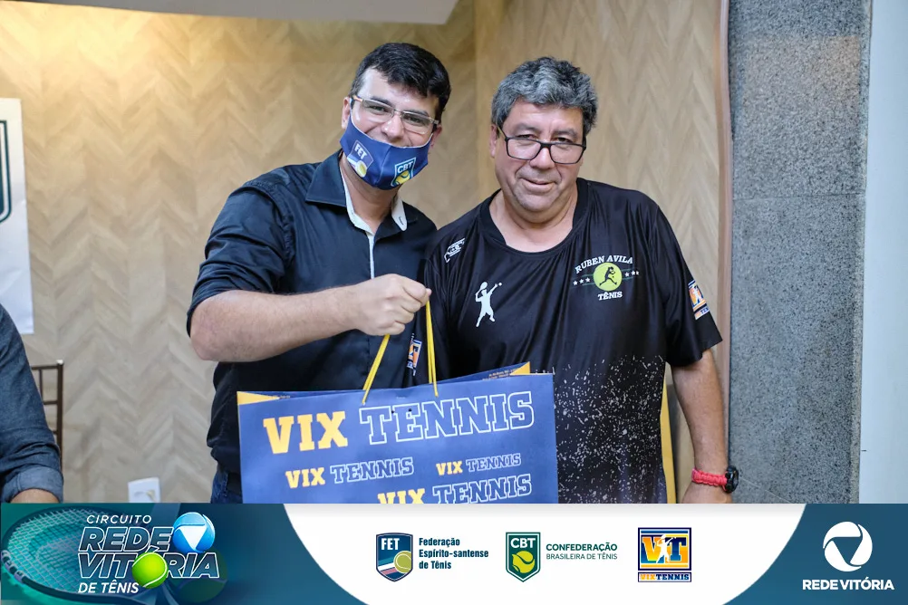 Premiação Circuito TV Vitória de Tênis