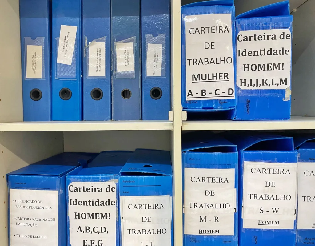 Documentos perdidos na casa do cidadão