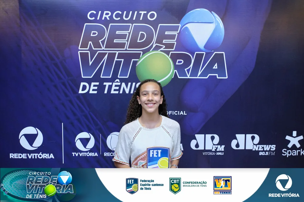 Premiação Circuito TV Vitória de Tênis