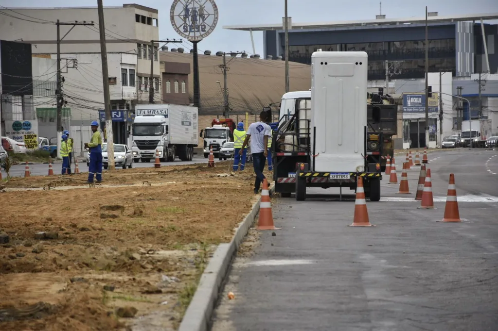 Obras na Lindenberg