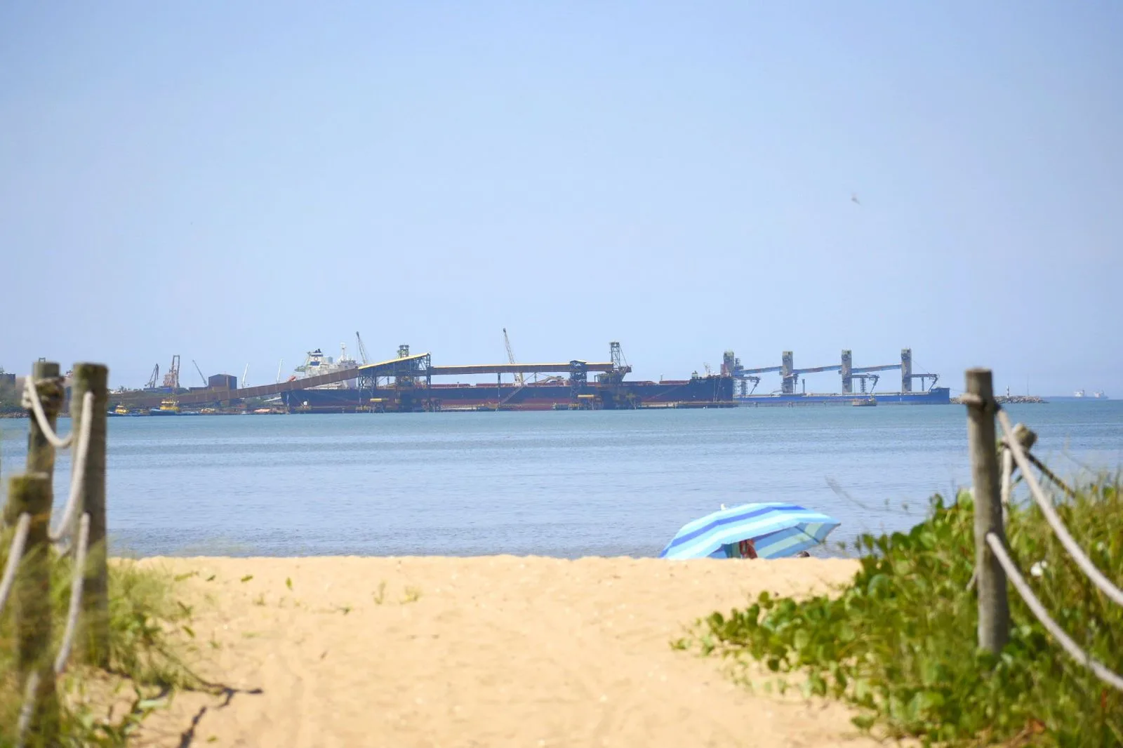 Tempo aberto - Praia de Camburí