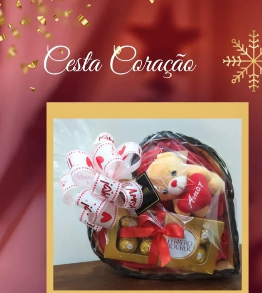 Flores de presente de Natal