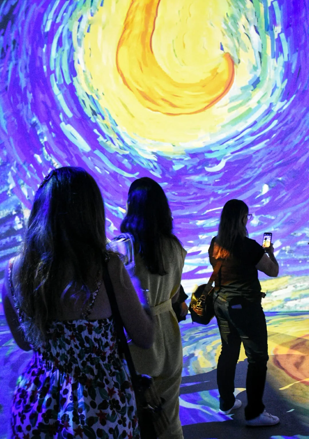 Exposição imersiva de Van Gogh