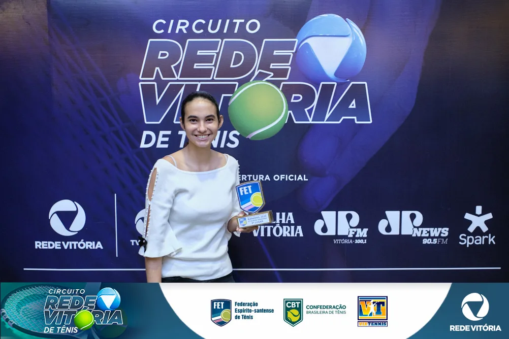 Premiação Circuito TV Vitória de Tênis